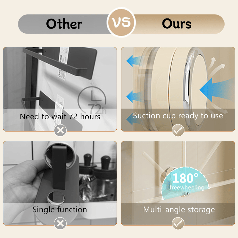 🔥Multifunctional Sucker Hanging Rod