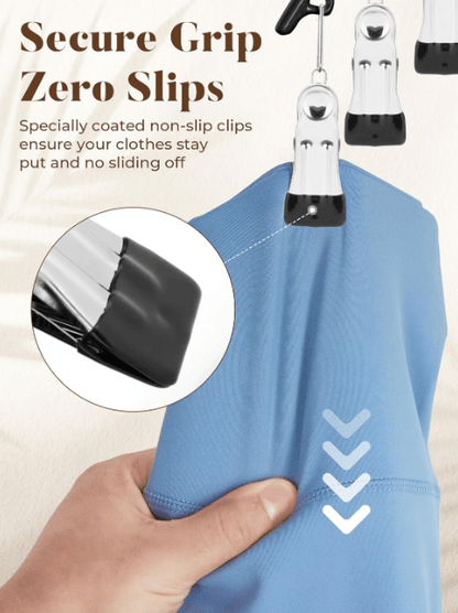 Legging Organizer for Closet, Metal Yoga Pants Hanger w/Rubber Coated